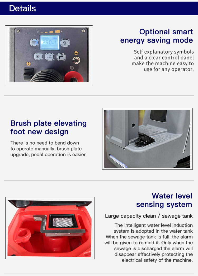 RONLON RLA580 Tile Floor Cleaning Machine - 3-164155-2-1