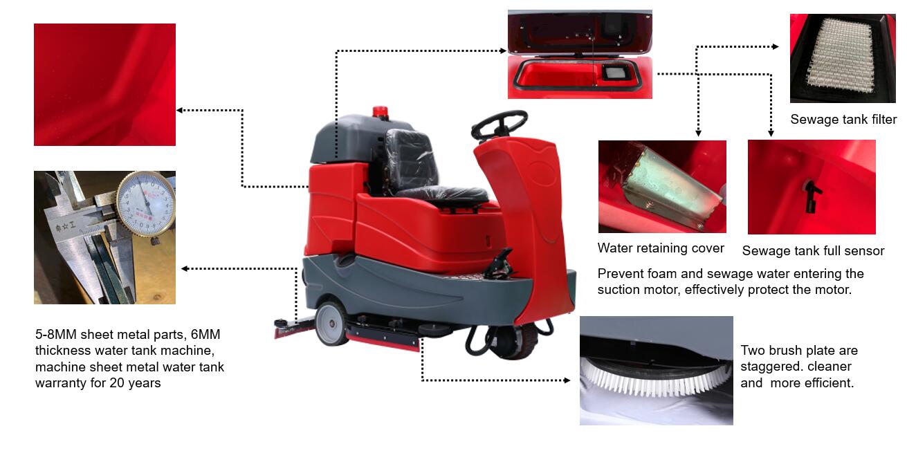 RLA860 floor scrubbing machine - floor-scrubber-2-164651-3