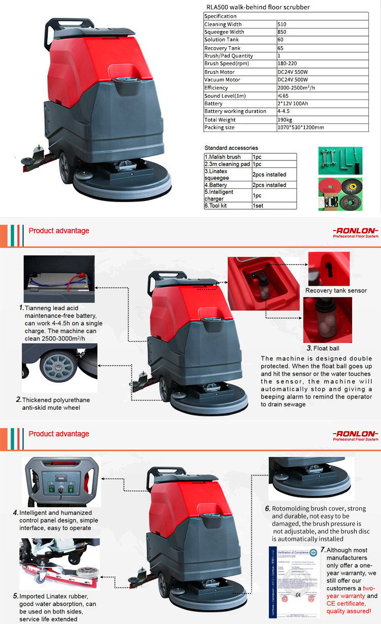 Single Disc Floor Cleaning Machine - 03-105521-2